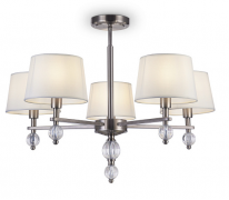 Freya Milena Никель Люстра на штанге E14х5, FR5679PL-05N