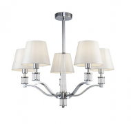 Freya Clarissa Хром Люстра на штанге E14х5, FR5020PL-05CH