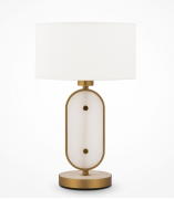 Maytoni Marmo Латунь/Металл и Алебастр Настольный светильник E14х1 40Вт, MOD099TL-01G