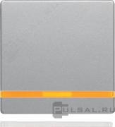 Клавиша
Q.1,  Q.3,  Q.7,  одноклавишный,  с подсветкой,   цвет - алюминий бархат