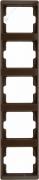 РамкaArsys, 5 постов, цвет - коричневый глянцевый, пластмасса
