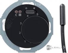 Терморегулятор 10А, НО-контакт, 230В
R.Classic,  поворотный,  датчик t° пола (внешний),  без таймера,   цвет - черный глянцевый