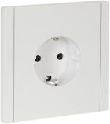 IEK Fortepiano Белый Розетка с/з, безвинтовые клеммы