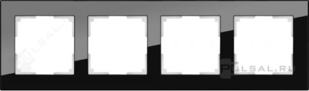 Рамкa
Favorit,  4 поста,   цвет - черный,  стекло
