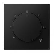 Jung LS 990 Черный матовый Накладка Регулятора теплого пола (механизм FTR231)