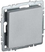 IEK Brite Base Алюминий Заглушка