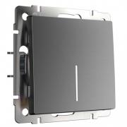 Переключатель
Alumax,  Split,  Slab,  Senso,  Baguette,  Acrylic,  Platinum,  Elite,  Snabb,  Stream,  Flock,  Stark,  Fiore,  Favorit,  Diamant,  Aluminium,  Antik,  Metallic,  одноклавишный,  с подсветкой,   цвет - графит матовый