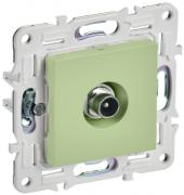 IEK Skandy Мятный Розетка TV проходная