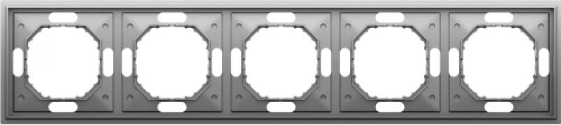 Donel S08 Серый Графит Рамка 5-ая