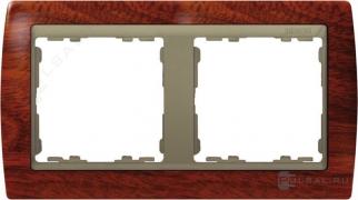 РамкаSimon 82, 2 поста, цвет - вишня, шампань, дерево