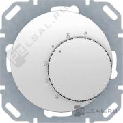 Терморегулятор 10А, ПК-контакт, 230В
R.1,  R.3,  R.8,  поворотный,  датчик t° воздуха (встроенный),  без таймера,   цвет - белый глянцевый