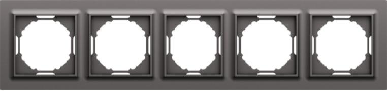 Donel A07 Wave Матовый Титан Рамка 5-ая