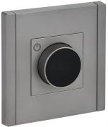 IEK Fortepiano Сталь Регулятор теплого пола с датчиком 16A, 3500 Вт, датчик t° пола (внешний)