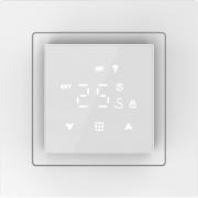 Donel Белое Стекло Регулятор теплого программируемый с Wi-Fi , 16 A 45*45 мм