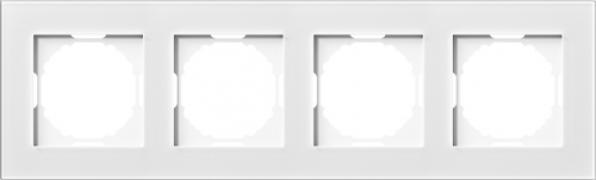 Donel A07 Natural Стекло Белое Рамка 4-ая