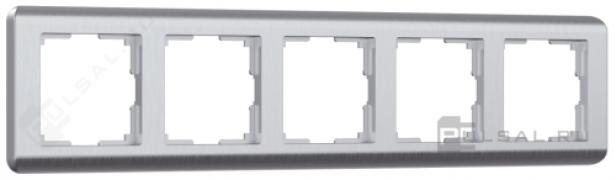 Рамкa
Stream,  5 постов,   цвет - серебряный,  пластмасса