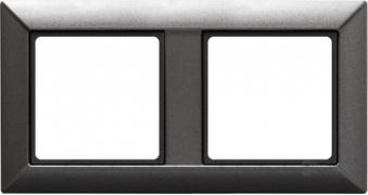 Jung ECO profi Антрацит матовый Рамка 2-ая
