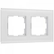 Рамкa
Senso,  2 поста,   цвет - белый матовый,  стекло