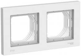 Atlas Design Aqua Белый Рамка 2-ая IP44