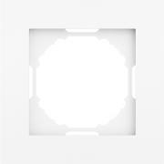 Donel A07 Белый глянцевый Рамка 1-ая