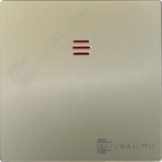 КлавишаSimon 82 Nature, Simon 82, одноклавишный, с индикацией, цвет - шампань