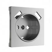 Накладка
Alumax,  Split,  Slab,  Senso,  Baguette,  Acrylic,  Platinum,  Elite,  Snabb,  Stream,  Flock,  Stark,  Fiore,  Favorit,  Diamant,  Aluminium,  Antik,  Metallic,  USB type-A 5V,  Электр. с USB,  двойная,   цвет - серебряный матовый