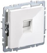 IEK Brite Base Белый Розетка Компьютерная 1-ая RJ45 Cat.5e (UTP)