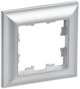 IEK Brite DECOR Алюминий 3D-форма Рамка 1-ая