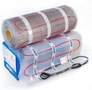 Деви Нагревательный мат двужильный на самоклеющейся сетке DEVIcomfort 150T, площадь - 10 м.кв., мощность - 1500 Вт., под плитку, ламинат, паркет, керамогранит