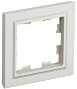 IEK Brite Base Бежевый Рамка 1-ая