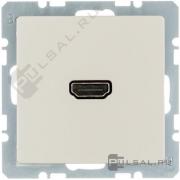 Розетка HDMI с прямым гнездом
Q.1,  Q.3,  Q.7,   цвет - бежевый бархат