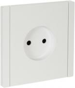 IEK Fortepiano Белый Розетка б/з, винтовой зажим