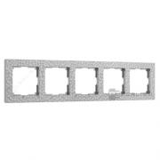 Рамкa
Hammer,  5 постов,   цвет - серебряный,  пластмасса