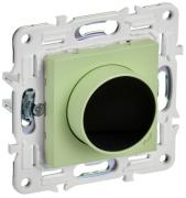 IEK Skandy Мятный Регулятор теплого пола с датчиком 16A, 3500 Вт, датчик t° пола (внешний)