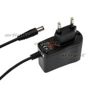 Блок питания ARDV-06-12A (12V, 0,5A, 6W)
Аrlight,  не диммируется,   выходная мощность - 6Вт,   выходное напряжение max - 12В,   корпус  - адаптер