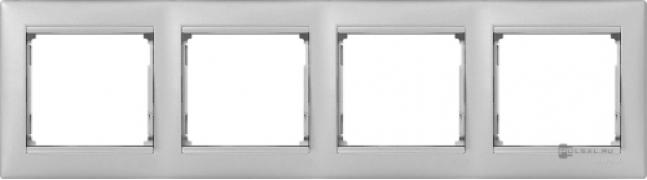 Legrand Valena Алюминий Рамка 4-ая