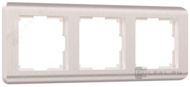 Рамкa
Stream,  3 поста,   цвет - перламутровый,  пластмасса