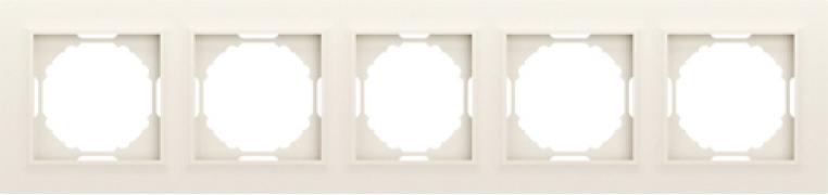 Donel A07 Wave Матовый Кремовый Рамка 5-ая