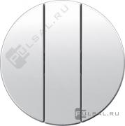 Клавиши
R.1,  R.3,  R.8,  трехклавишный,  без подсветки,   цвет - белый глянцевый