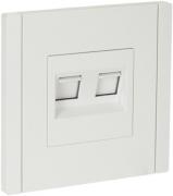 IEK Fortepiano Белый Розетка Компьютерная 2-ая RJ45 Cat.5e (UTP)
