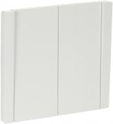 IEK Fortepiano Белый Переключатель 2-клавишный