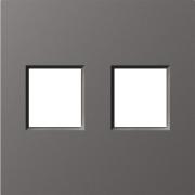 Накладка для механизмов TV и RJ45
A07 NATURAL,  A07,  A07 WAVE,  телевизионная (TV),  спутниковая (SAT),  двойная,   цвет - титан матовый