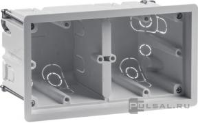 Установочный корпус R.8 для установки заподлицо
R.8,  для полых стен и гипрока,  для сплошных стен