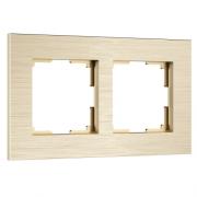 Рамкa
Alumax,  2 поста,   цвет - шампань,  металл