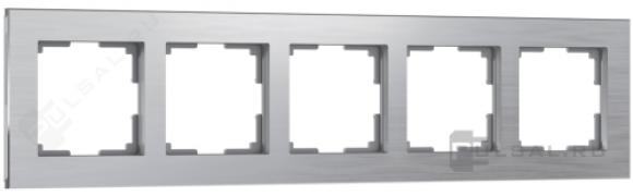 Рамкa
Aluminium,  5 постов,   цвет - алюминий,  металл