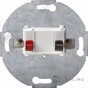 Механизм розетки акустической
R.1,  R.3,  R.8,  R.Classic,  K.1,  K.5,  Q.1,  Q.3,  Q.7,  S.1,  B.3,  B.7,  1930,  Glas,  1 пара,   цвет - белый матовый