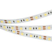 Светодиодная лента RT 2-5000 12V Warm3000 2x (5060, 300 LED, LUX)
Аrlight,   длина - 5м,   ширина - 10мм,  1300Лм/м,   мощность - 14Вт/м,   цветовая температура - 3000К,   цвет свечения  - белый теплый,   напряжение - 12 ВВ,  smd 5060,  028583 ARL