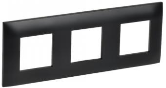 IEK Skandy Черный Рамка 3-ая