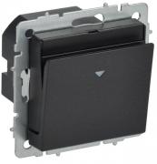 IEK Brite Base Черный Выключатель карточный электронный 30 А