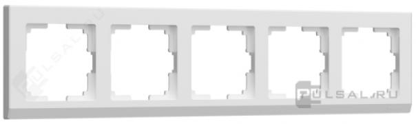 Рамкa
Stark,  5 постов,   цвет - белый,  пластмасса